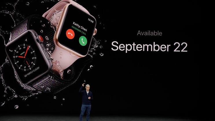 Apple Watch 3: Telekom-Anbieter verkaufen die Uhr ohne Netz.Keystone