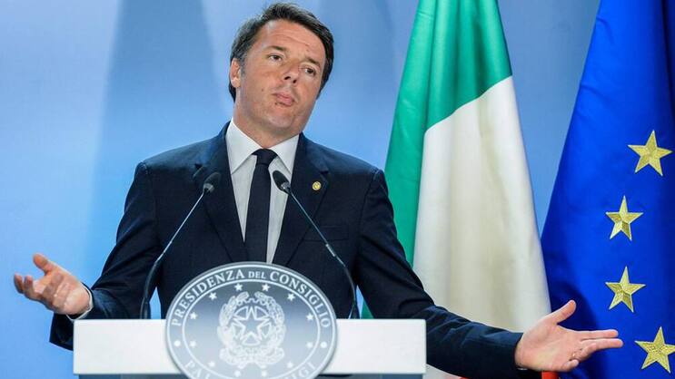 Matteo Renzi: Die Zukunft des italienischen Ministerpräsidenten steht auf dem Spiel. Keystone