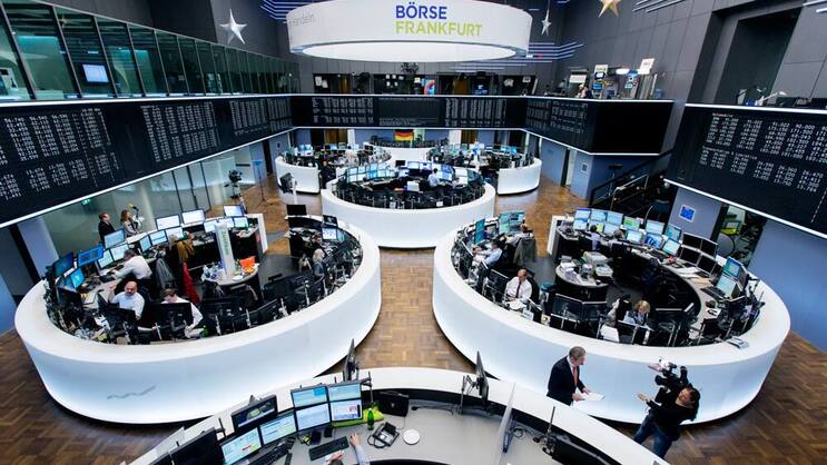 Deutsche Börse in Frankfurt: Der neue Chef Carsten Kengeter erntet viel Lob.  Bloomberg