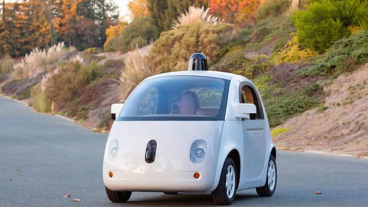 Googles Prototyp: Nur vom Computer gesteuert. Keystone