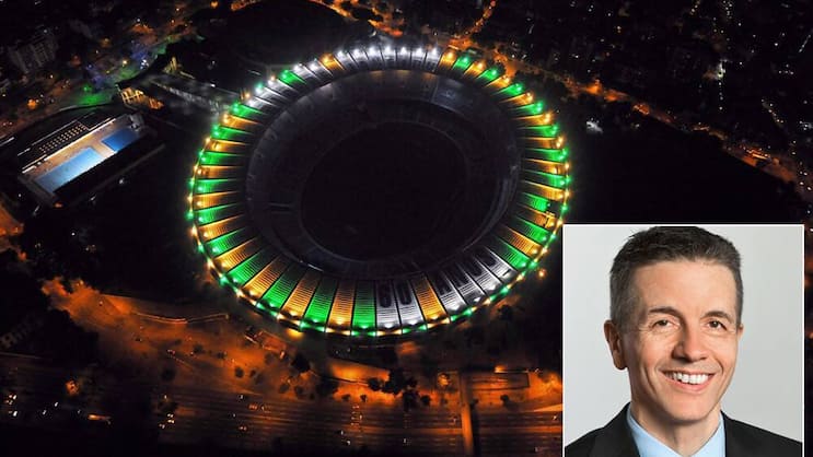 Philippe Blatter: «Der technische Aufwand an der Fussball-WM ist gewaltig».  Keystone/PR