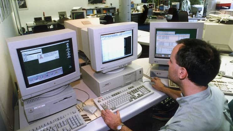 Vollelektronisches System: Die Schweizer Börse wagte vor 20 Jahren Bahnbrechendes. Keystone