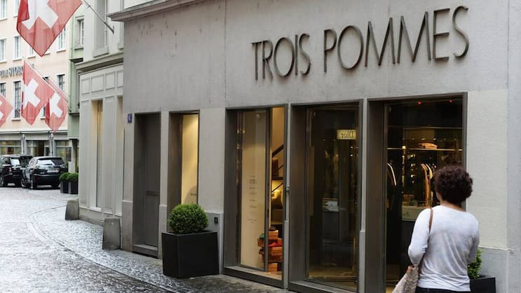 Trois Pommes in Zürich: Das Mode-Laden-Imperium von Trudie Götz schrumpft.Keystone