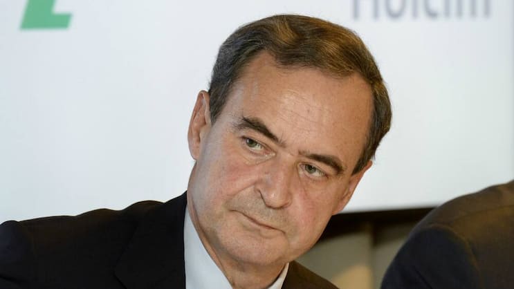 Mehr als 30 Jahre in Diensten des Zementkolosses Lafarge: Präsident Bruno Lafont.Keystone