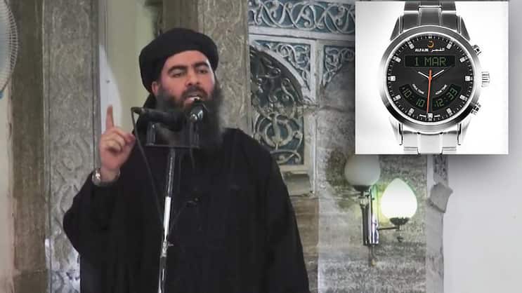 Abu Bakr al-Baghdadi: Seine Uhr könnte eine Al-Fajr WA-10S Deluxe sein. Keystone/PR