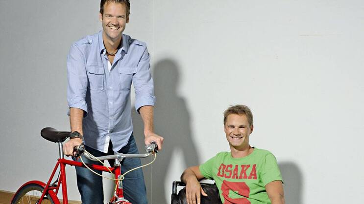 Frank de Vries (l.) und Ossian Vogel.