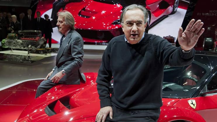 Fiat-Konzernchef Sergio Marchionne: Ferrari ist sein Joker.  Keystone