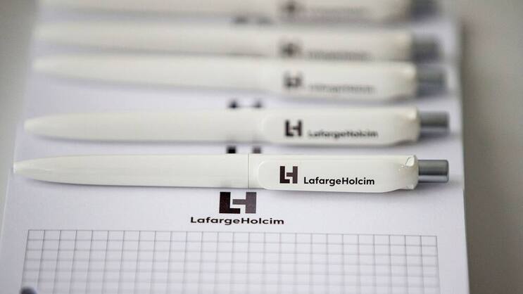 LafargeHolcim: Der Konzern schreibt tiefrote Zahlen.  Keystone