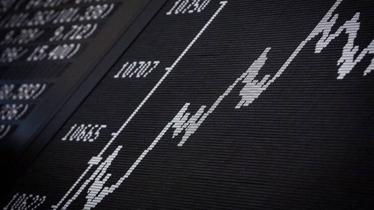Börsenchart: Bei Aktienfonds sind persönliches Commitment gefragt. Keystone