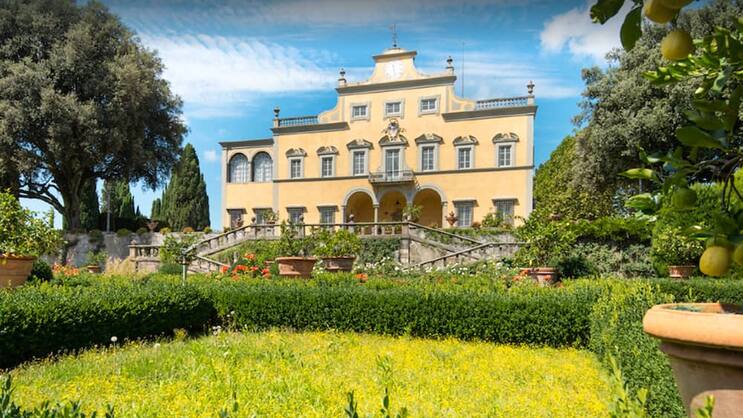 Villa Antinori: Mutmasslich lebte hier das Modell für da Vincis Mona Lisa.  Screenshot