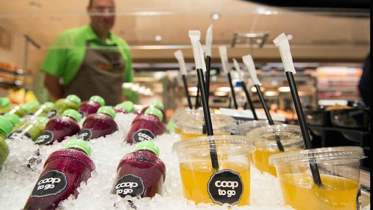 Coop to go: Bis 2020 soll es in der Schweiz 50 neue Coop Fast-Food-Shops geben.Keystone