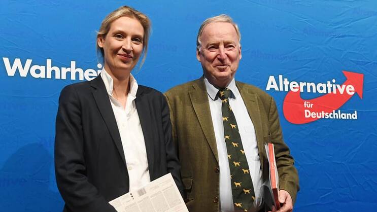AfD-Spitze: Alexander Gauland und Alice Weidel.Keystone
