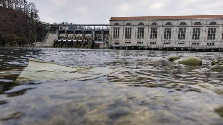 Grosswasserkraftwerke stellen rund 60 Prozent der Stromversorgung der Schweiz sicher.Keystone