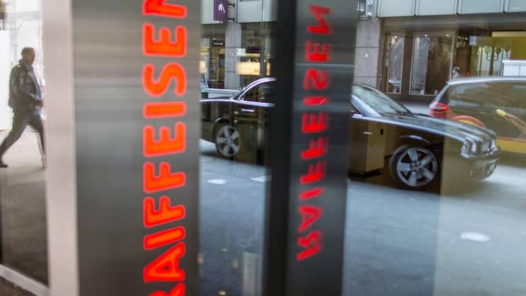 Raiffeisen: Die Bank will wachsen. Keystone