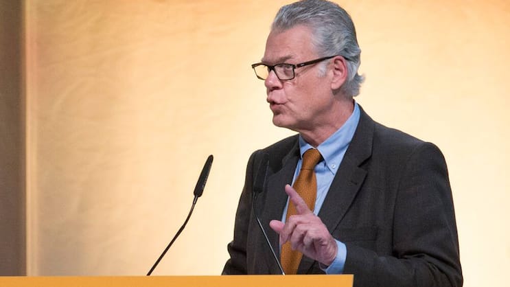 «Wir haben nichts gemacht, was widerrechtlich wäre»: Sika-Erbe Urs Burkard.Keystone