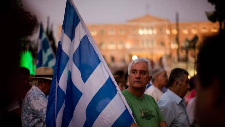 Griechenland: Grexit würde Gläubiger teurer kommen als der Schuldenschnitt. Keystone