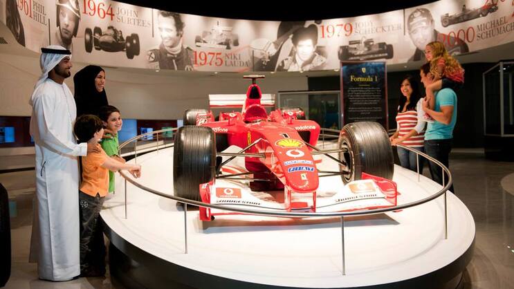 Die «Galleria Ferrari»: Im Freizeitpark gewährt sie dokumentarische Einblicke. (Bild: ZVG)