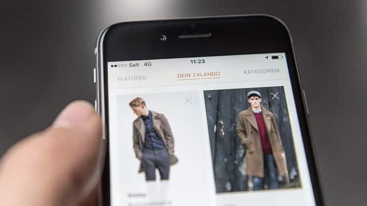 App: Zalando kann nicht mehr das ganze Sortiment in die Schweiz liefern.Keystone