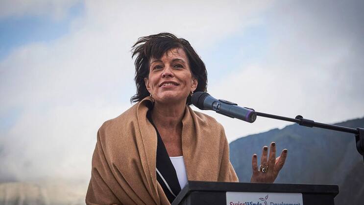 Doris Leuthard: Präsidiert kommendes Jahr als amtsältestes Mitglied den Bundesrat.Keystone