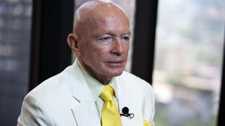 Hat mit Kapitalabflüssen zu kämpfen: Fondspionier Mark Mobius.  Bloomberg