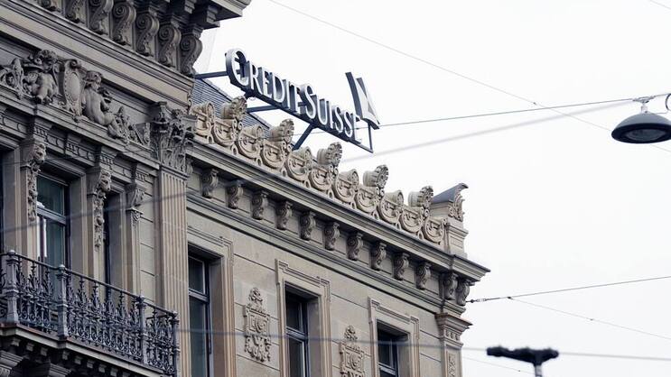 Credit Suisse: Wie die Deutsche Bank und JP Morgen hat die CS zu kämpfen.  Keystone