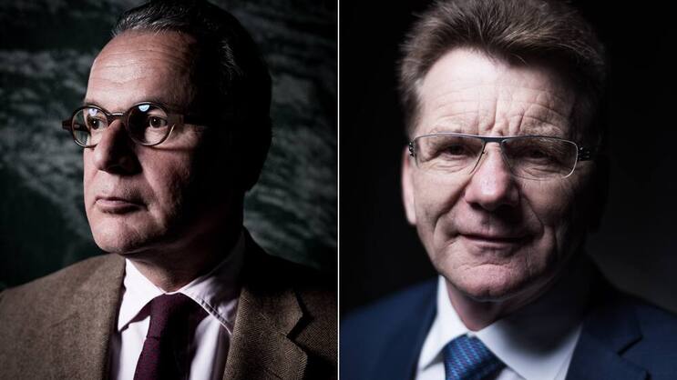 Lancieren Initiativen und Projekte: Jobst Wagner (l.) und Hans-Ulrich Müller.Raffael Waldner