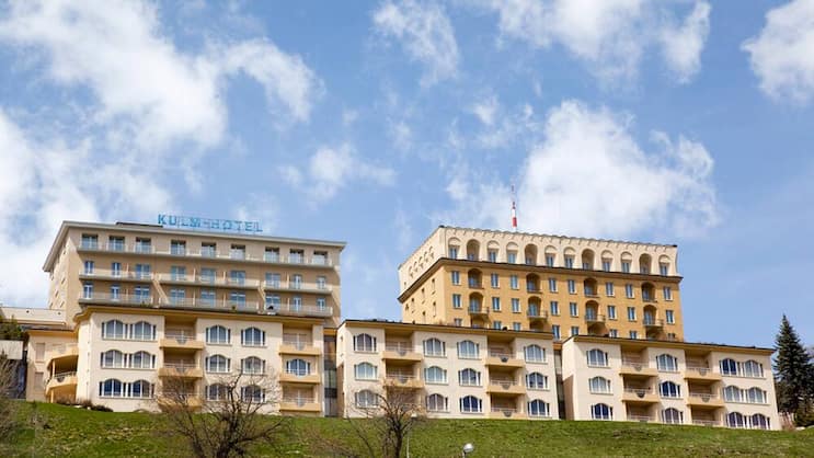 Hotel Kulm: Im Besitz des griechischen Niarchos-Clans. Keystone