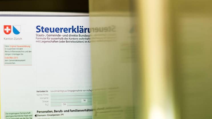 Steuererklärung: Wer sich reuig zeigt, kann auf Strafmilderung hoffen. Keystone