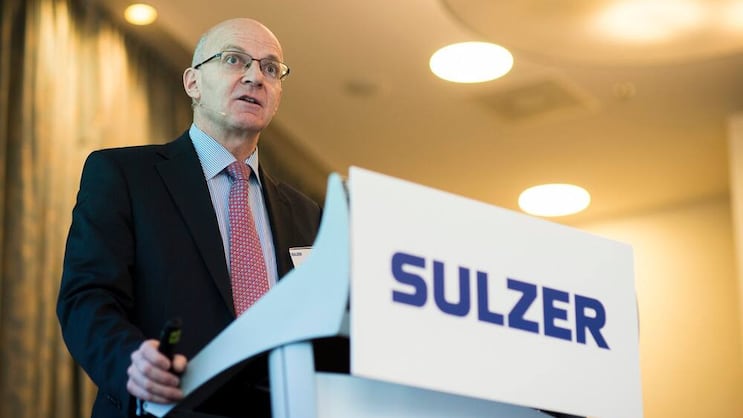 Hofft auf bessere Zeiten: Sulzer-Chef Klaus Stahlmann.  Keystone