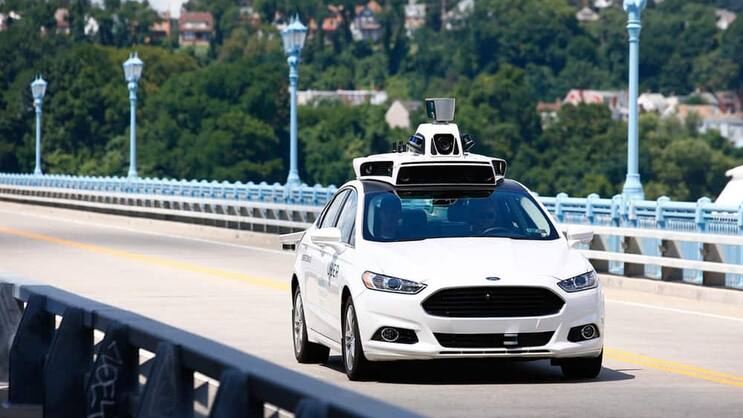 Uber: Der Fahrdienstvermittler testet selbstfahrende Autos. Keystone