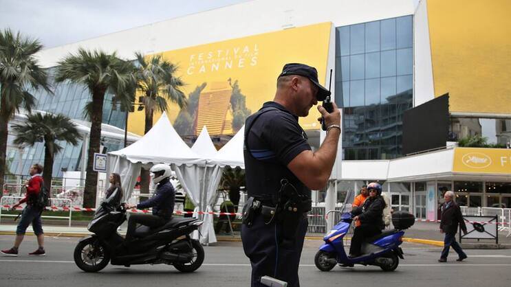 Filmfestival Cannes: Die Sicherheitsvorkehrungen wurden dieses Jahr erhöht. Keystone