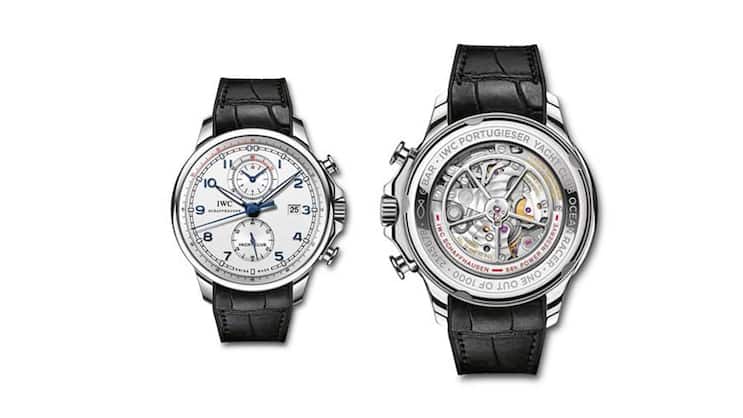IWC Portugieser: Yacht Club Chronograph zur Volvo Ocean Race-Regatta.  © IWC Schaffhausen