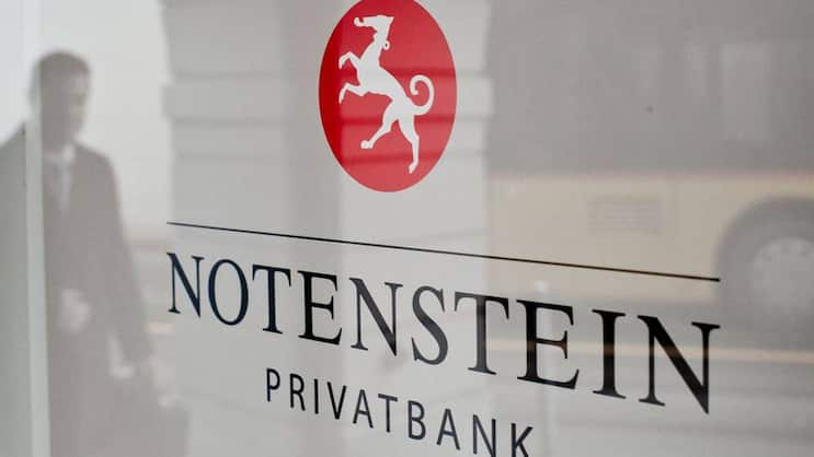 Notenstein: Die Tochter der Privatbank übernimmt die St. Galler Vescore. (Bild: Keystone)
