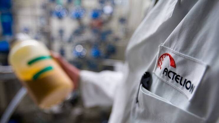 Actelion: Der Pharmariese ist bald nicht mehr am Schweizer Aktienmarkt vertreten. Keystone