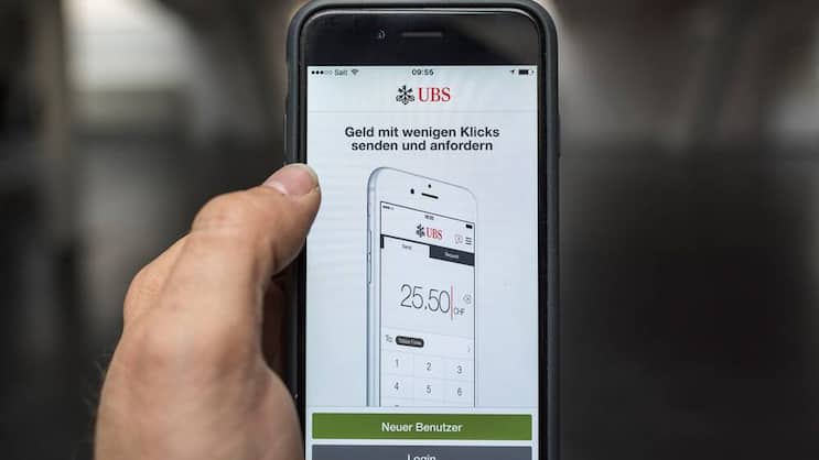 Paymit: Zur Registrierung hinterlegt der Kunde unter anderem ein Empfängerkonto. Keystone