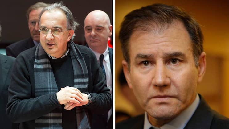 Glanz und Elend 2015: Fiat-Chef Sergio Marchionne (l.) und Glencore-Chef Ivan Glasenberg.Keystone