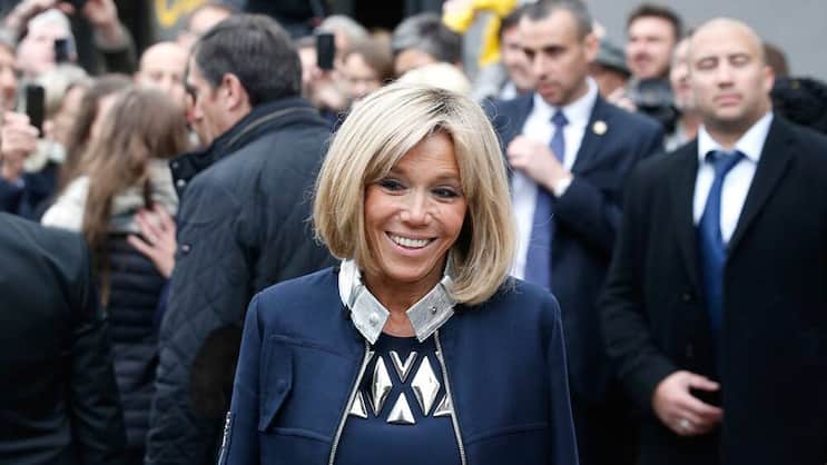 Frankreichs neue «Première Dame»: Brigitte Macron. Keystone