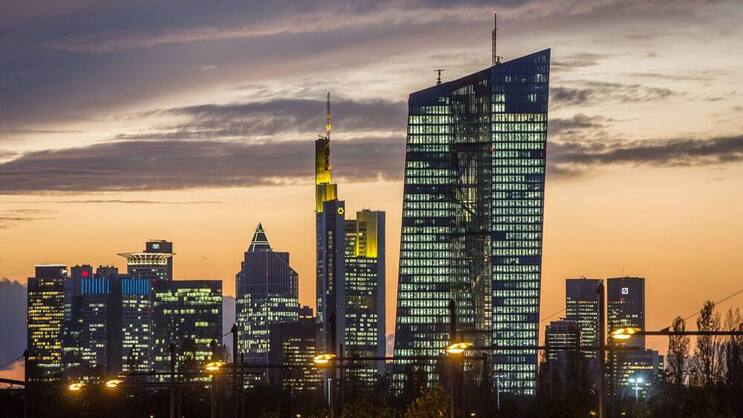 EZB: Die Schlüsselzinsen bleiben für längere Zeit niedrig. Keystone