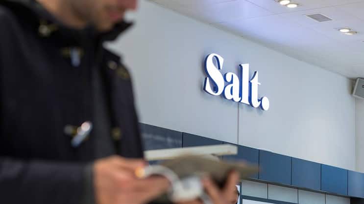 Salt: Abgänge in der Geschäftsleitung, weiterer Stellenabbau. Keystone