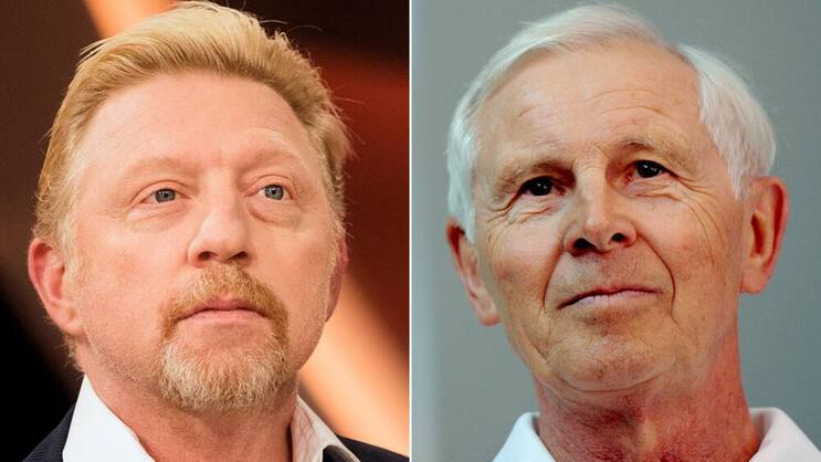Boris Becker und Hans-Dieter Cleven: Schulden und Zinsen. Keystone