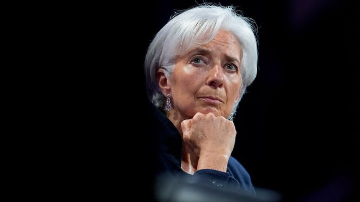Christine Lagarde: Die IWF-Chefin hattte schon 2012 Skepsis geäussert. Bloomberg