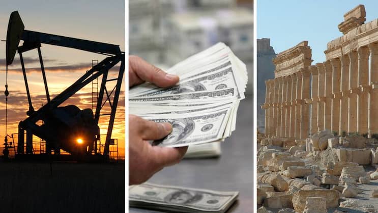 Erdöl, Antiquitätenhandel, Schutzgelger: Der «Islamische Staat» verdient Millionen US-Dollar.Keystone