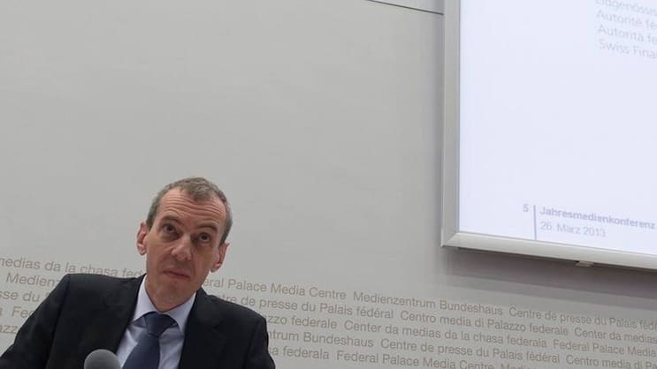 Patrick Raaflaub: Schwupp und weg. (Bild: Keystone)