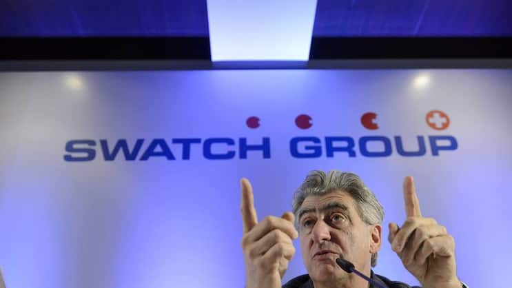 Nick Hayek: «Smartwatch in zwei bis drei Monaten».   Keystone