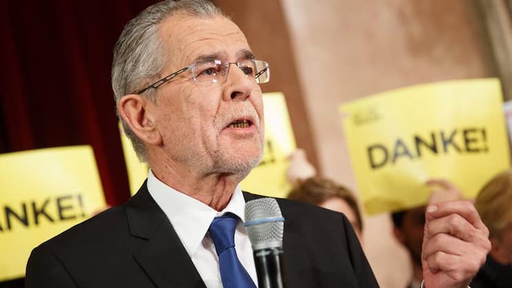 Steht für die nächsten sechs Jahre an der Spitze der Alpenrepublik: Alexander Van der Bellen. Keystone