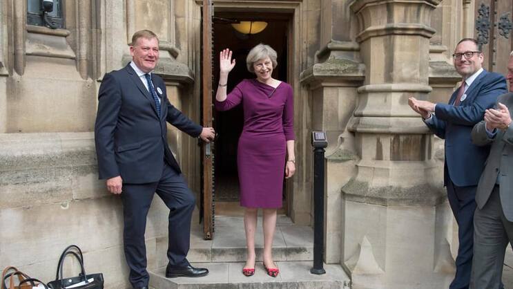 Theresa May: Brückenbauerin der zerstrittenen Tories? Keystone