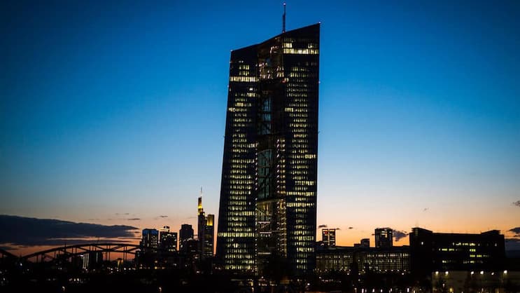 EZB: Kommt es in Italien zur Krise, muss sie wohl handeln. Keystone