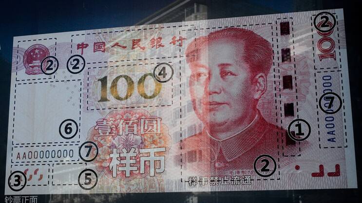 Yuan: Mit der Dollar/Yuan-Paarung auf eine Abwertung der chinesischen Währung setzen. Keystone