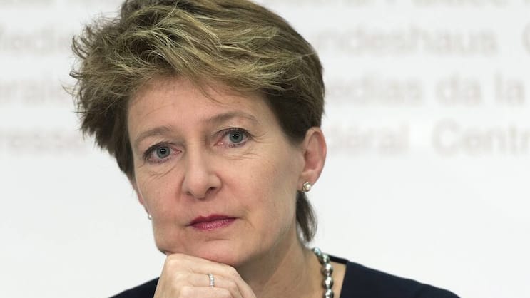 Simonetta Sommaruga gilt als kontrolliert und diszipliniert.Keystone
