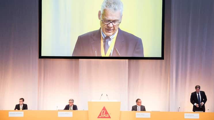 Urs Burkhard: Im Sika-Kampf geht der Streit weiter. Keystone
